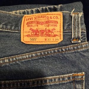 ***LEVI’S*** 505*** Men’s Regular Fit Jeans ***